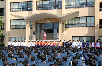 県総体壮行会