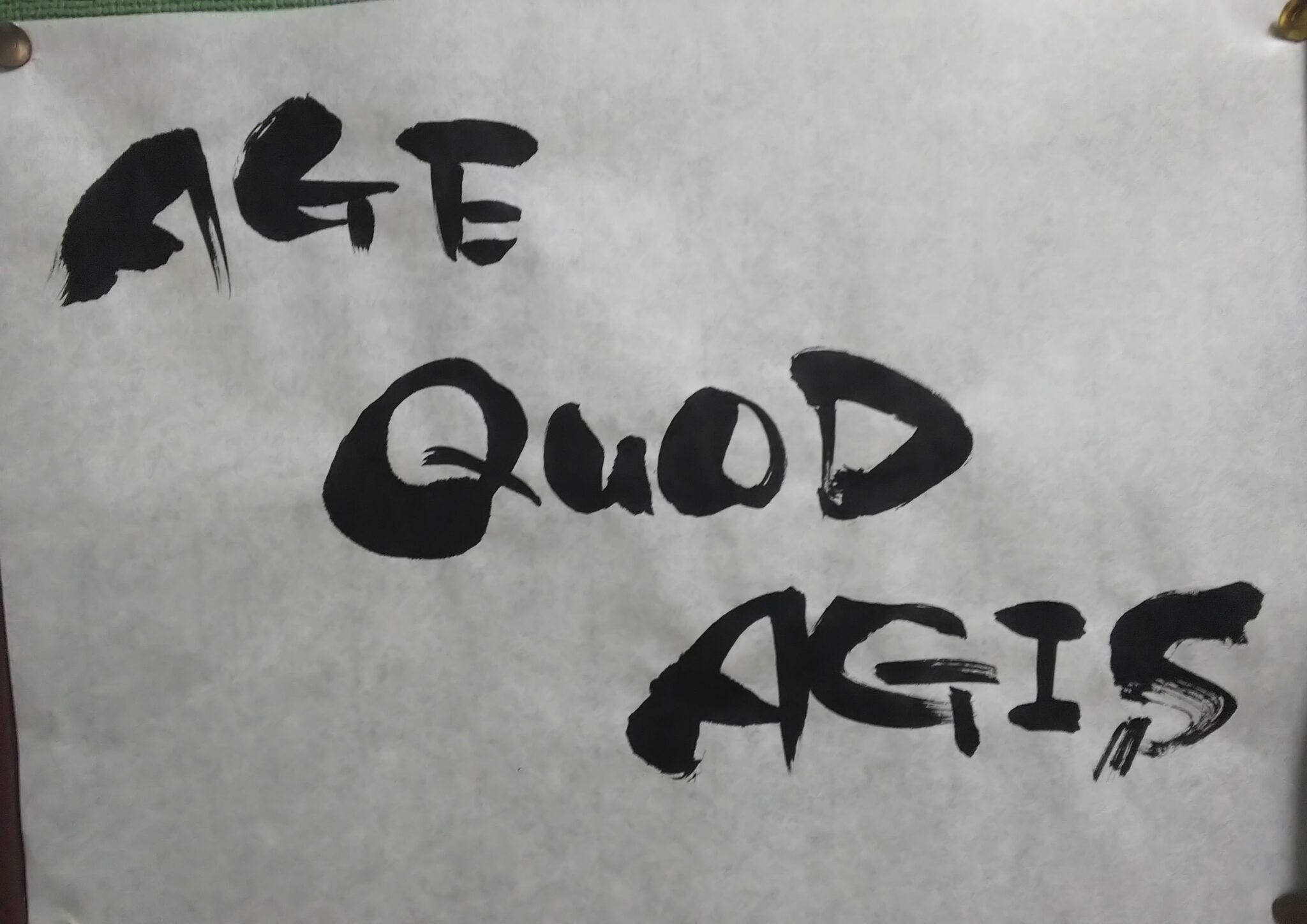 20230605 全校朝礼 AGE QUOD AGIS 2 広島学院中学校・高等学校