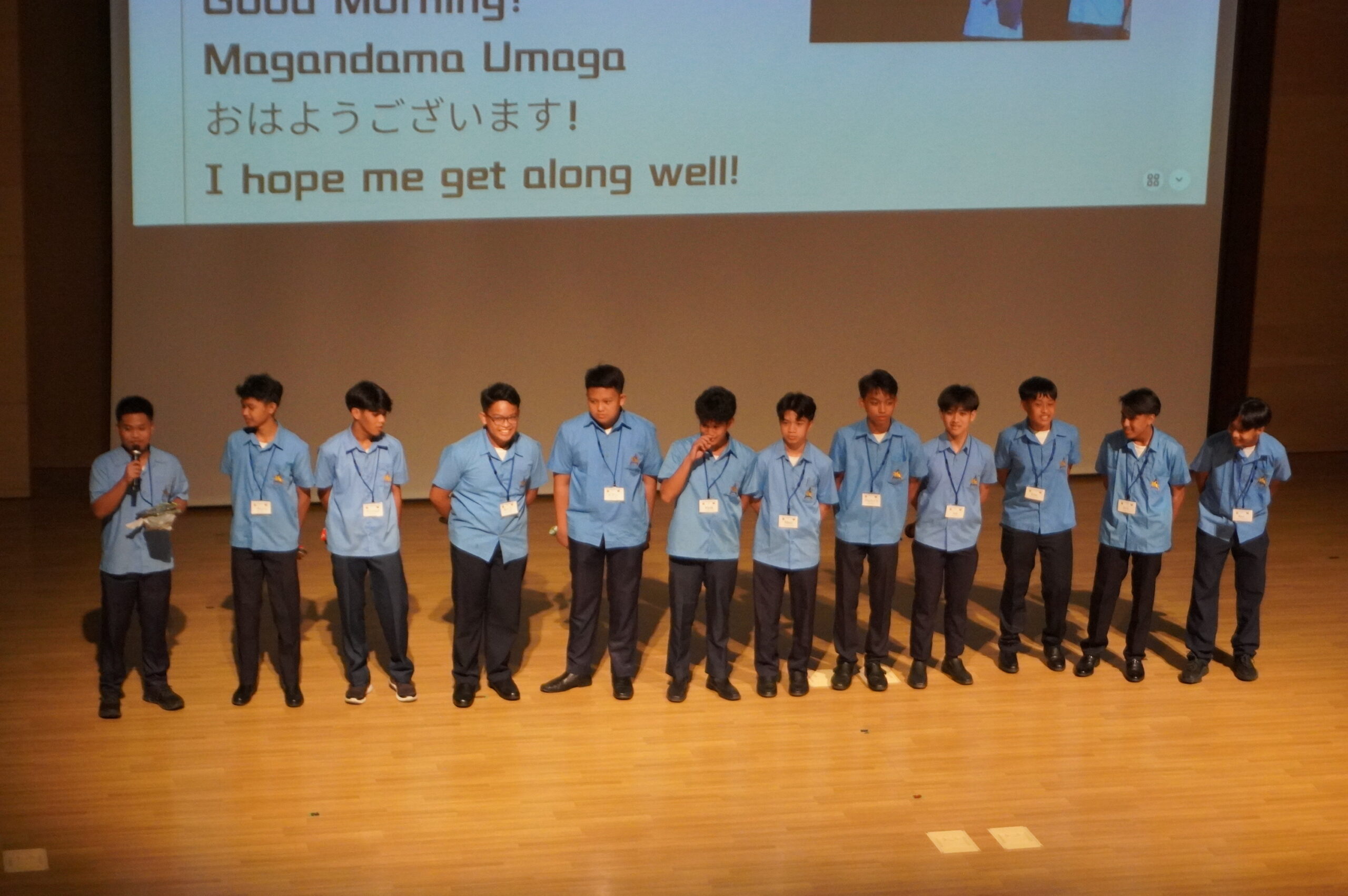 Welcome to Japan! - 広島学院中学校・高等学校