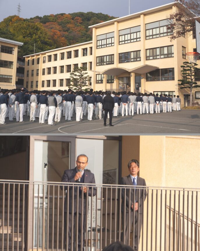 サリ・アガスティン理事長　ご来校