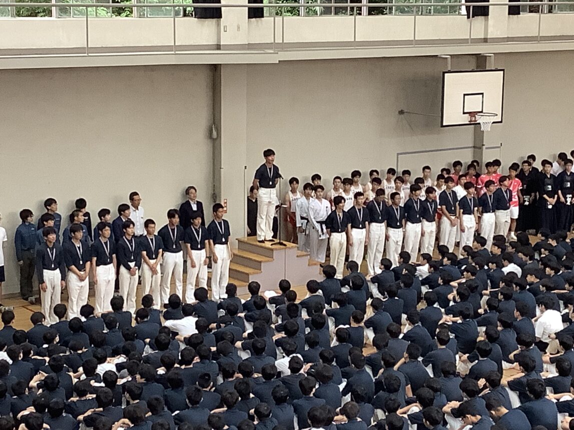 臨時全校朝礼