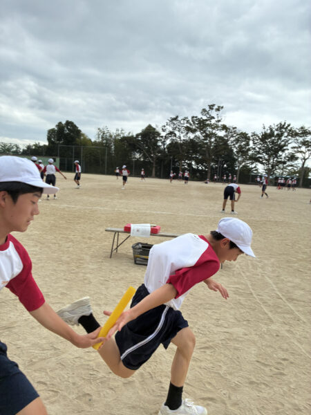 体育祭に向けて（中１の様子）