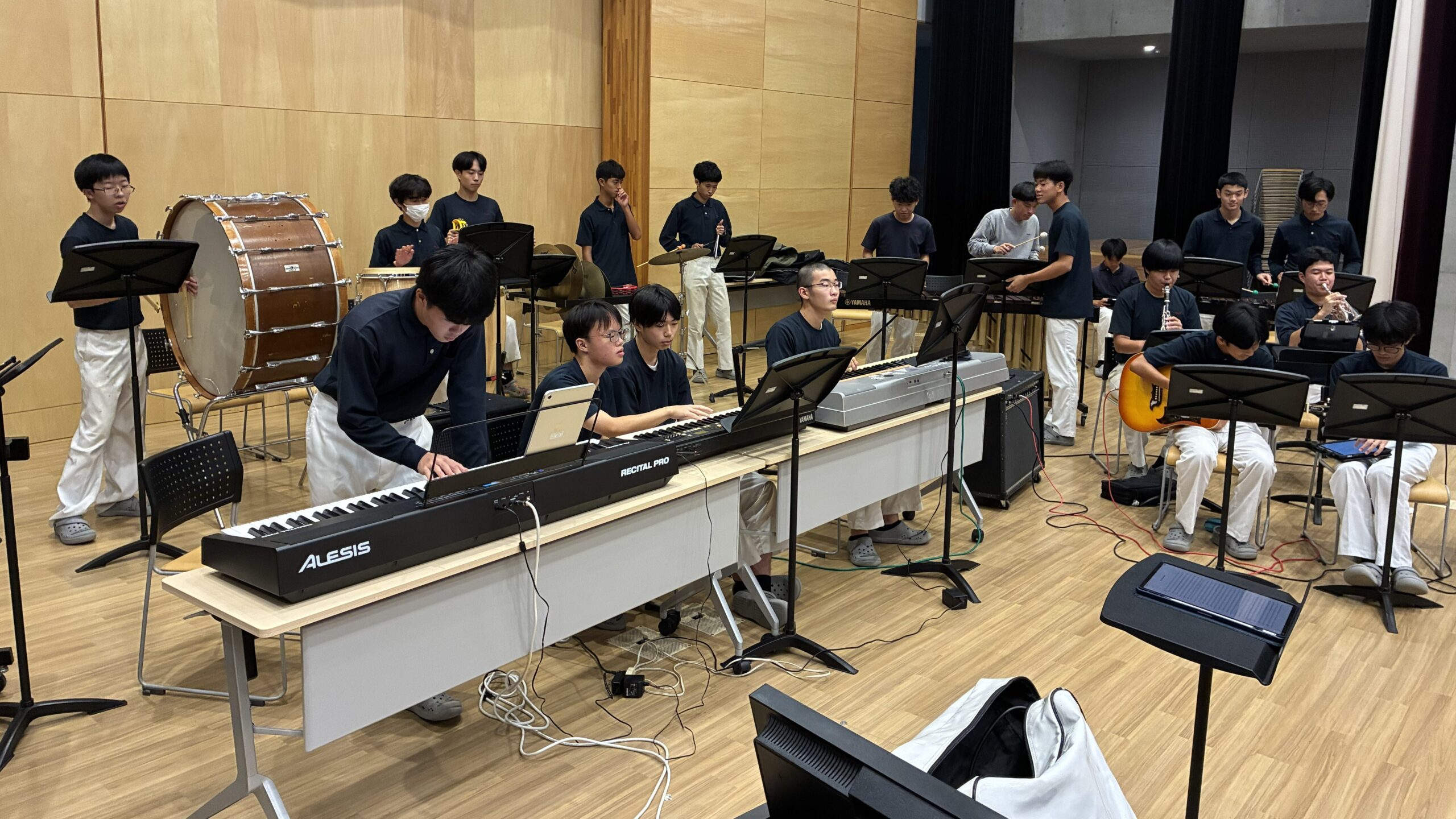 ホールに響き渡る、アンサンブルの調べ